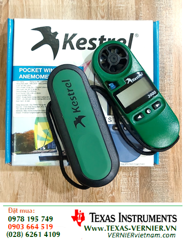 Kestrel 2000 _Máy đo vi khí hậu & Quan trắc thời tiết Kestrel 2000 Wind Meter (Xuất xứ USA) |CÒN HÀNG